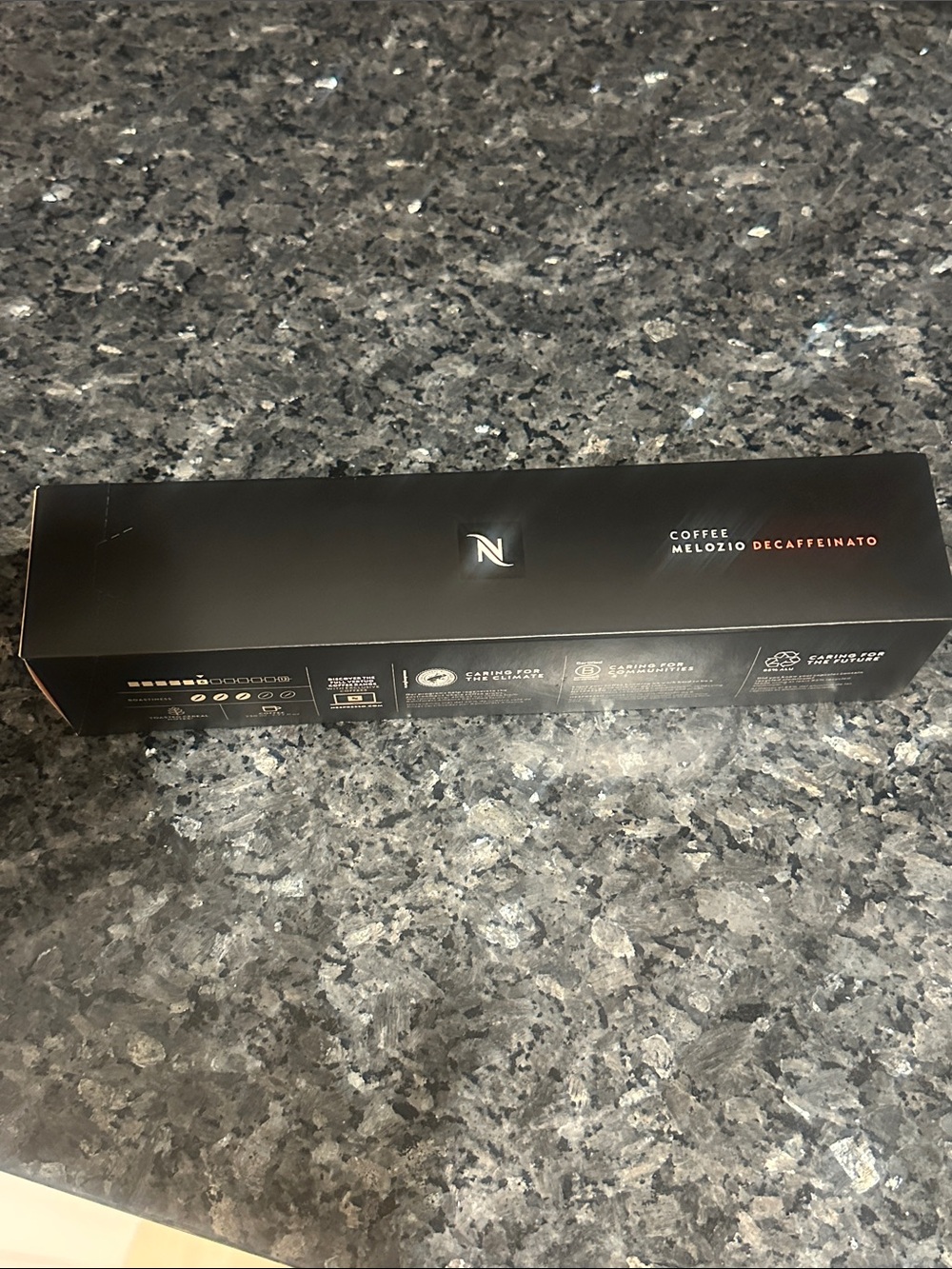 🆕 Nespresso Coffee Melozio Decaffeinato - sleeve of sealed pods